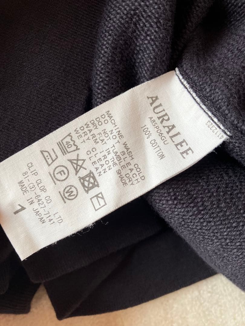 AURALEE オーラリー定番スエット