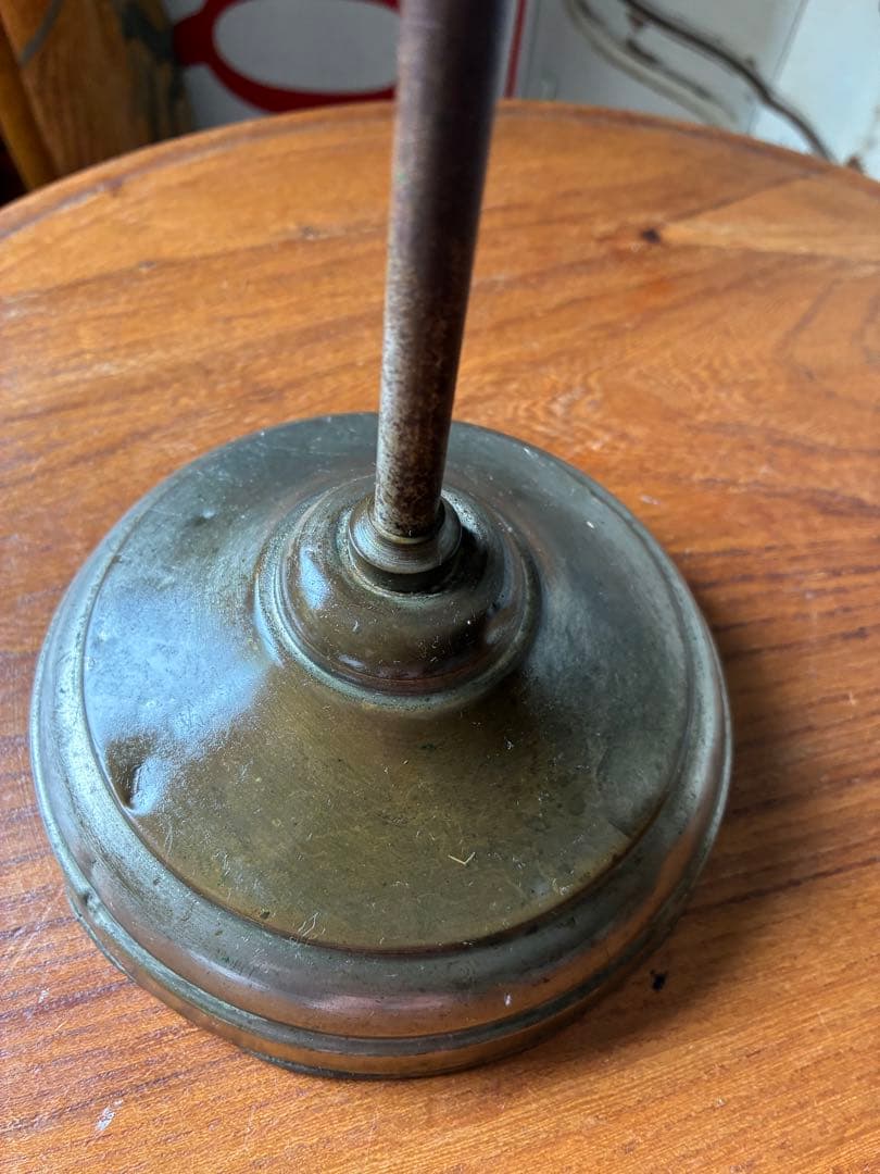 フランス　アンティーク　デスク　ランプ D ベッドサイド　卓上　真鍮　ランプ