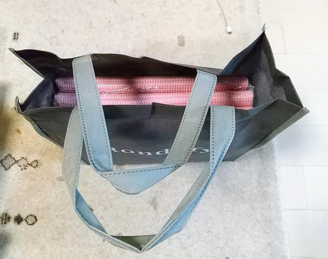 折りたたみ ヨガマット トレーニング折り畳み 持ち運びに便利 6mm