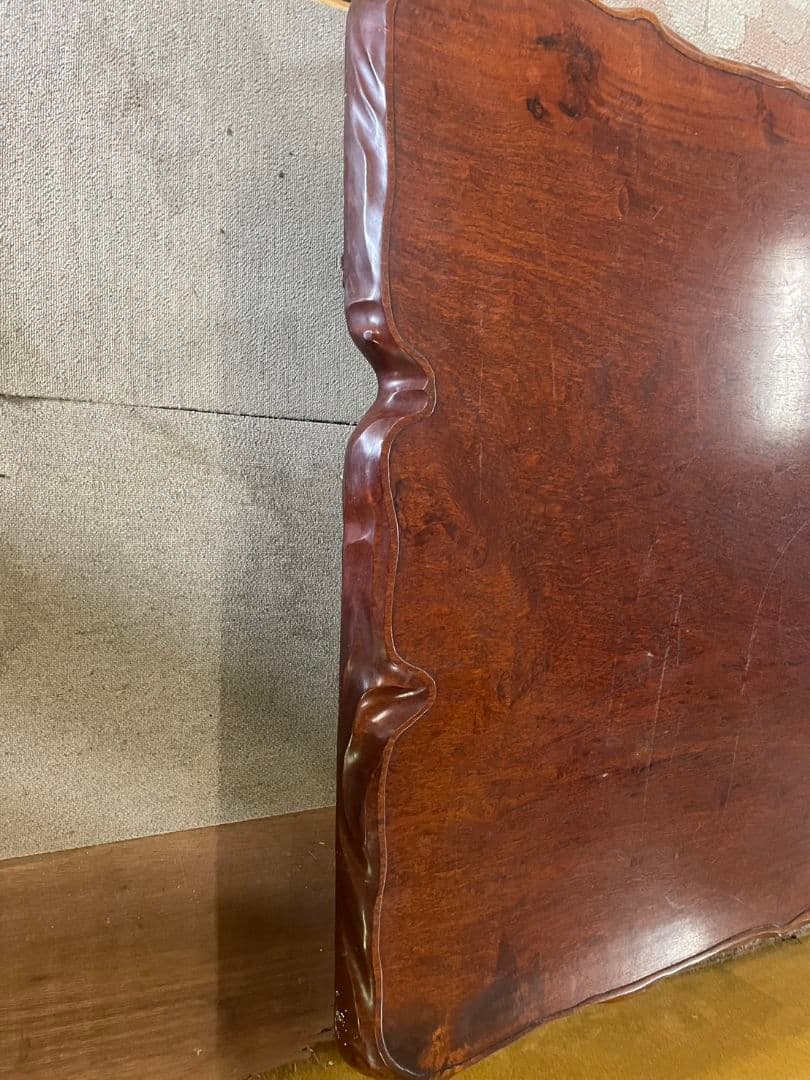 座卓 テーブル レトロ 一枚板 ヴィンテージ ローテーブル 家具 ちゃぶ台