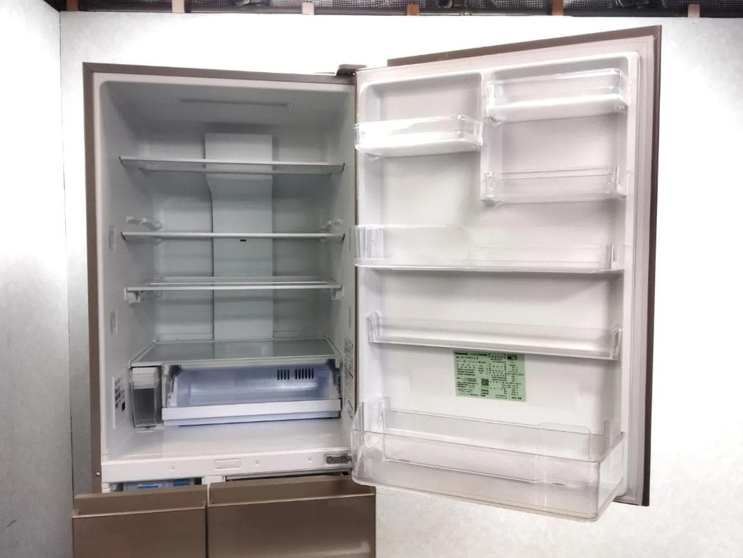 K★042 パナソニック 5ドア冷蔵庫 NR-E458PX-N