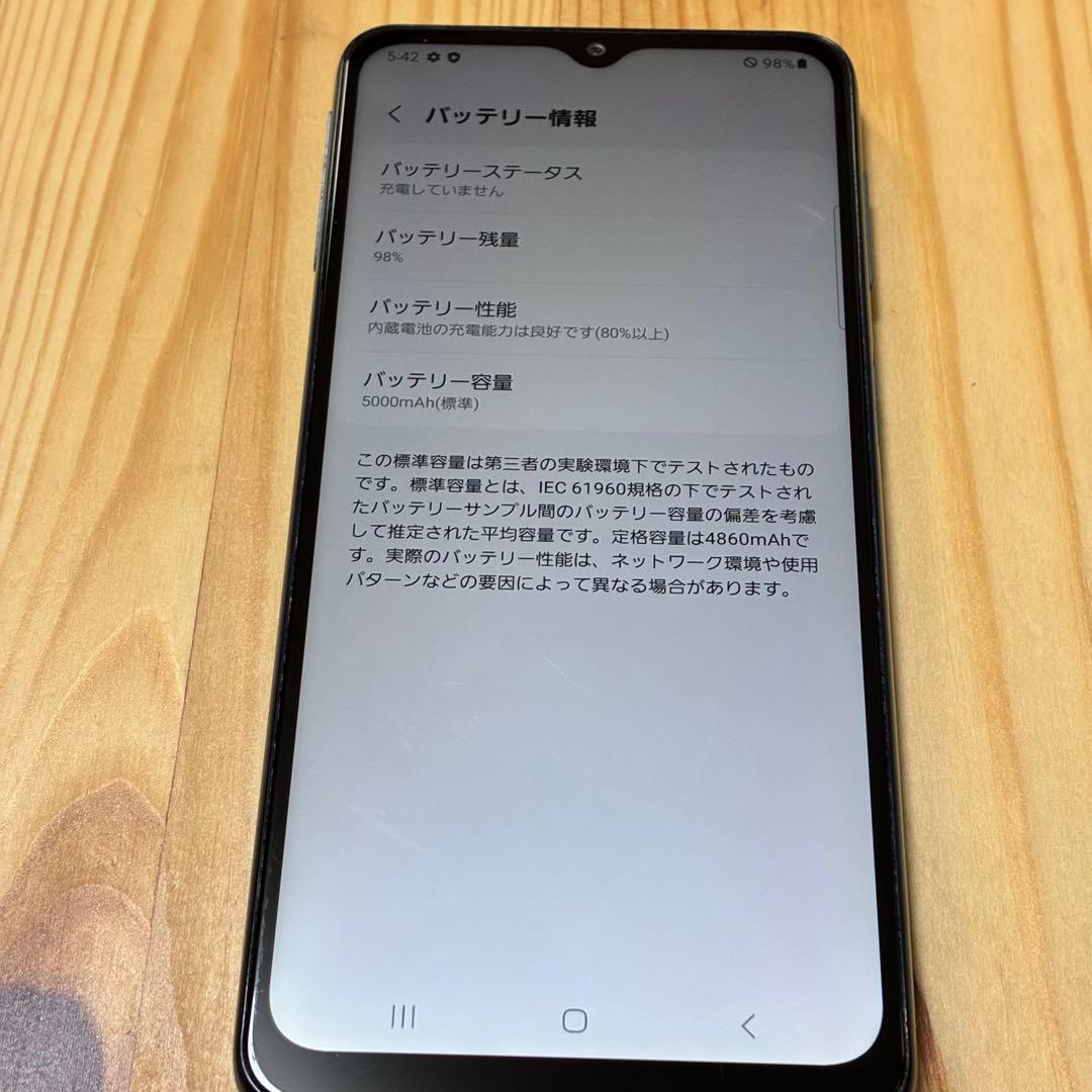 スマートフォン本体 Ya6215 Galaxy a32 5g scg08