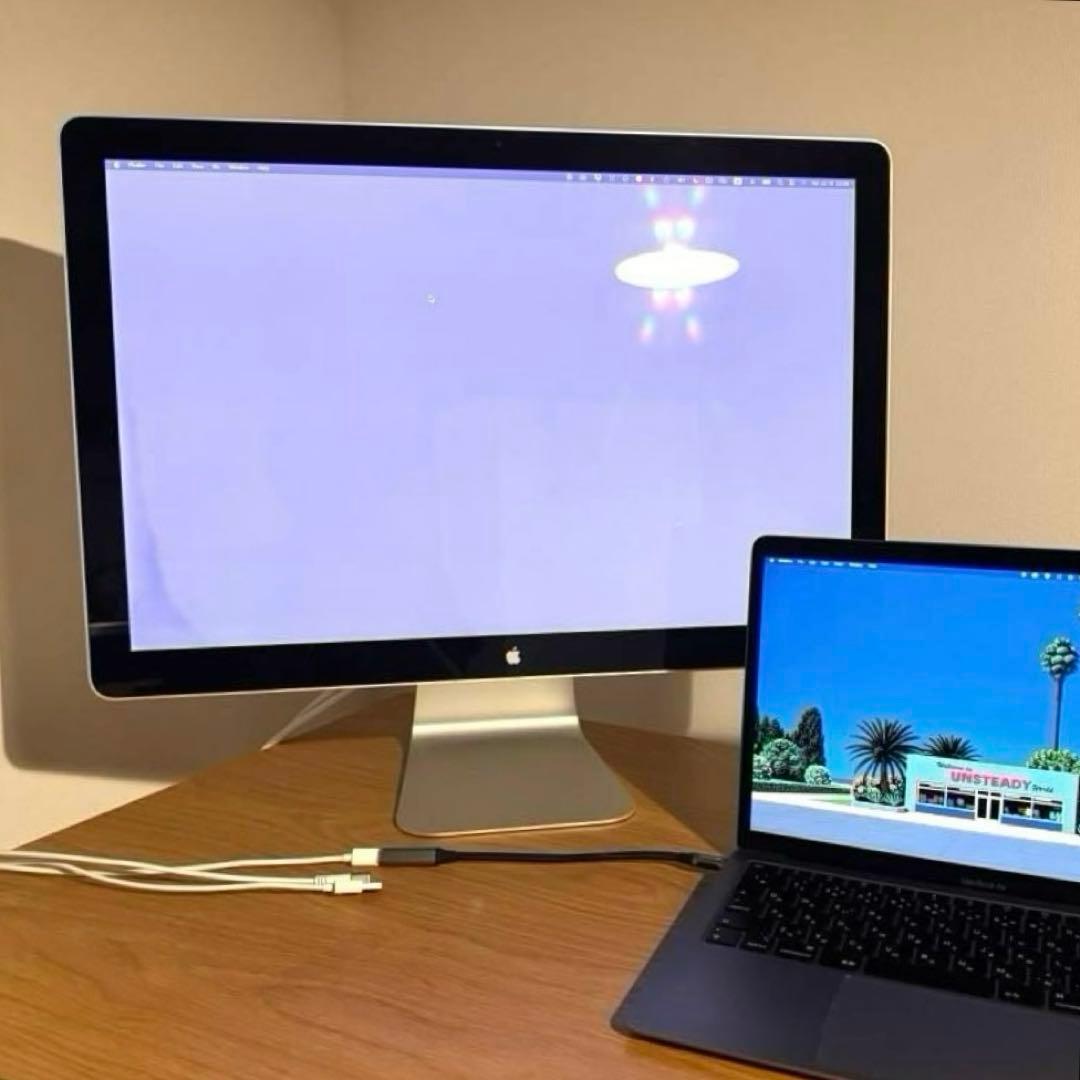 Apple LED Cinema Display 24インチ 美品 箱付き