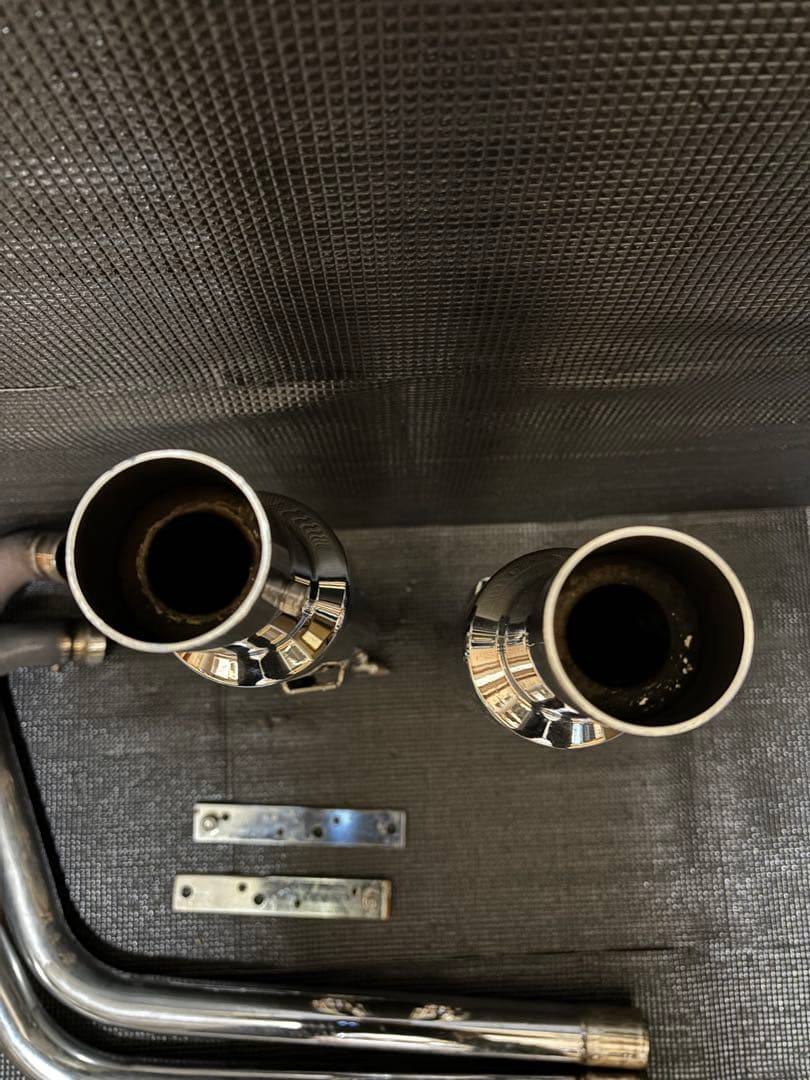 W650 W400 モーターステージ マフラー