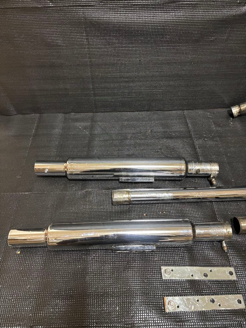 W650 W400 モーターステージ マフラー