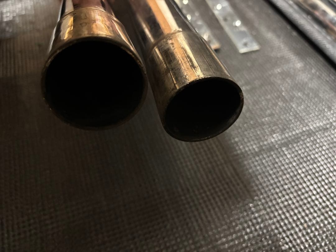 W650 W400 モーターステージ マフラー