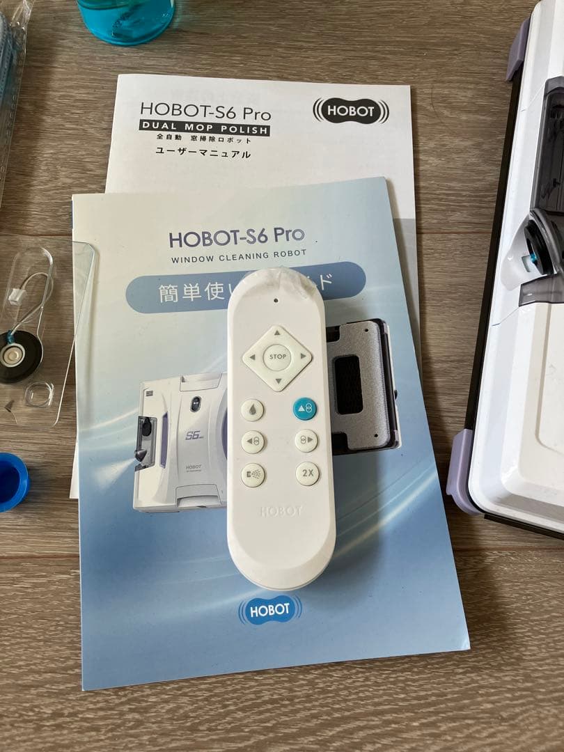 HOBOT-S6 Pro 全自動窓掃除ロボット 窓拭きロボット