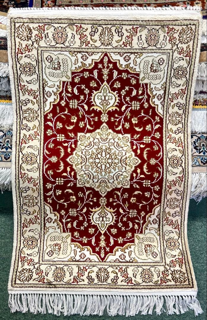 ペルシャ銀柑ラグ/サイズ:62x94cm,,,. ..023.