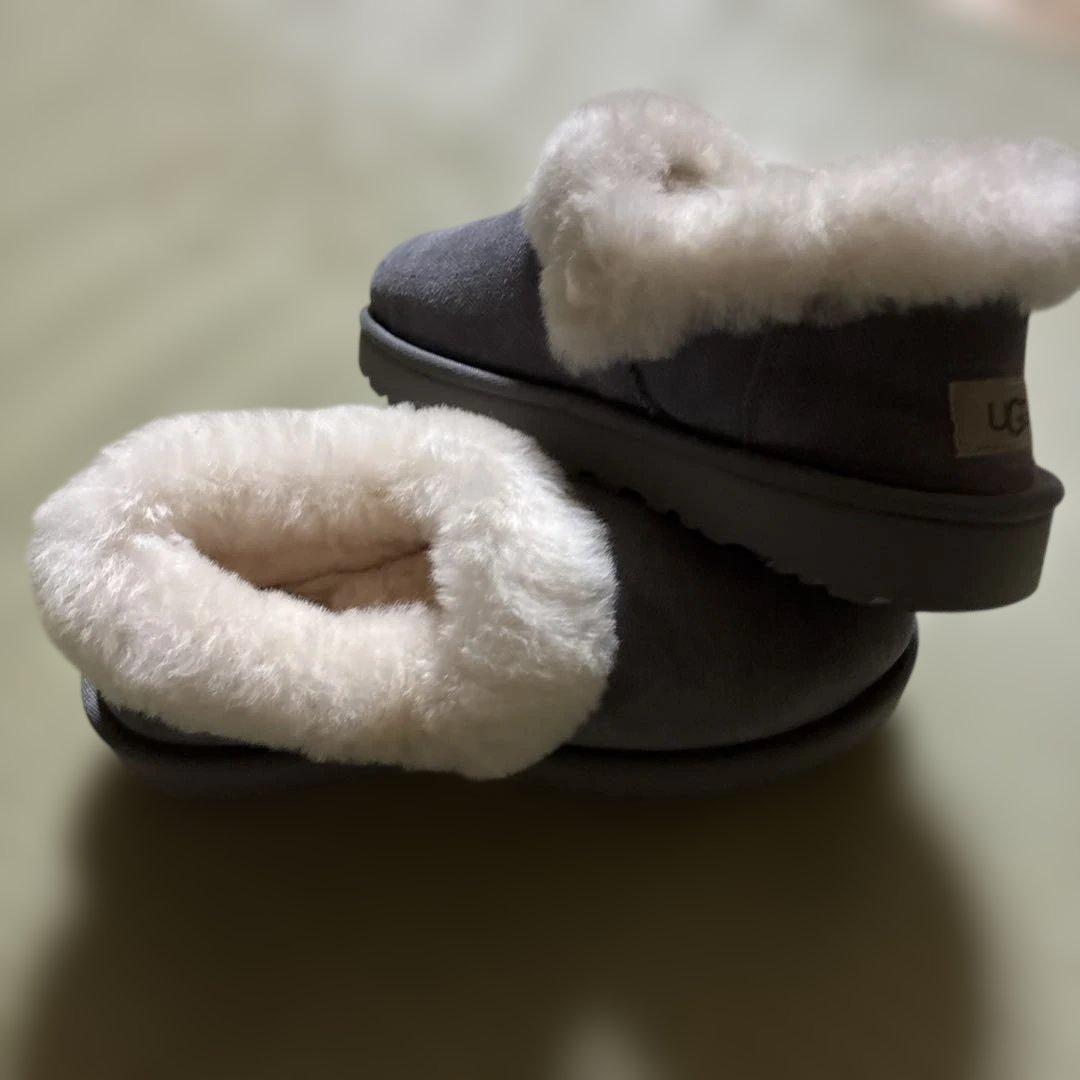 UGG グレー ムートンブーツ*NachaPika*1025