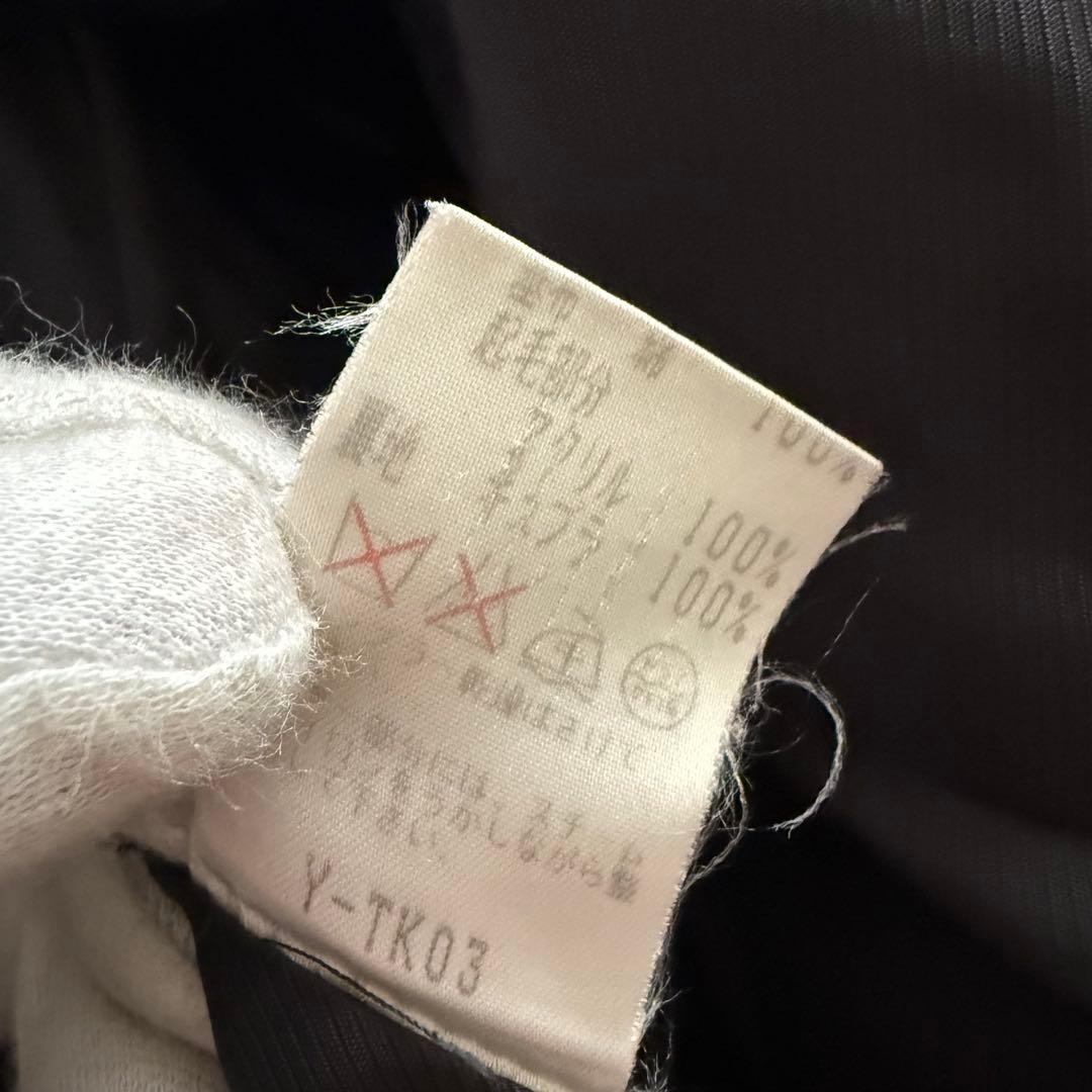 クリスチャンディオール　2way コーデュロイ　ピーコート　襟ファー　黒　M