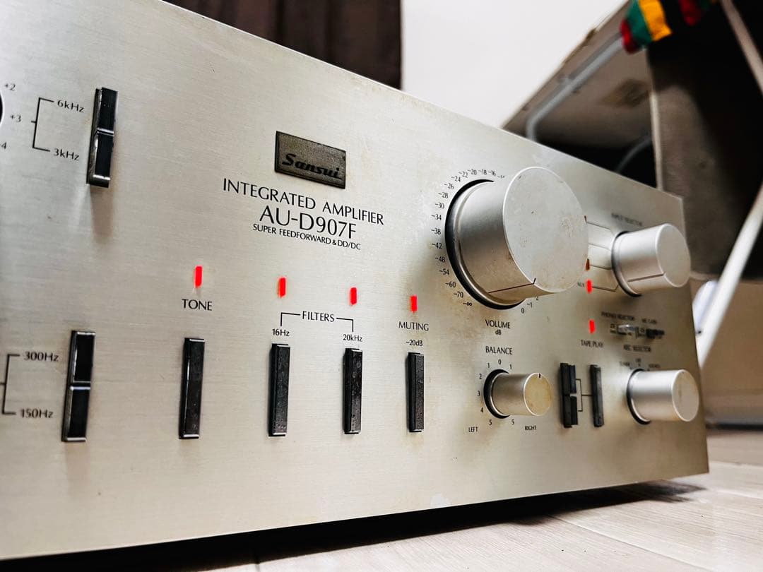 SANSUI AU-D907F プリメインアンプ