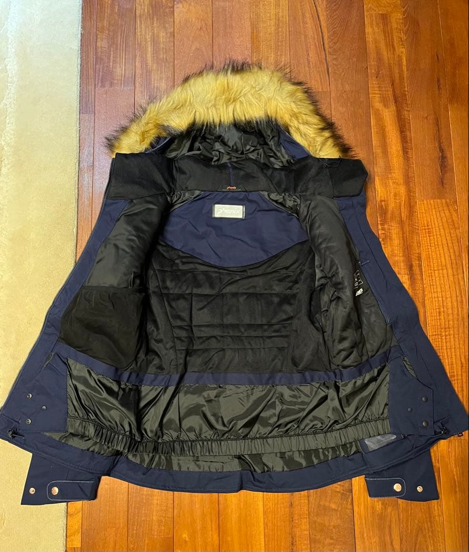 新品未使用 phenix 女性 フェニックス ウェアー上着 紺色 L