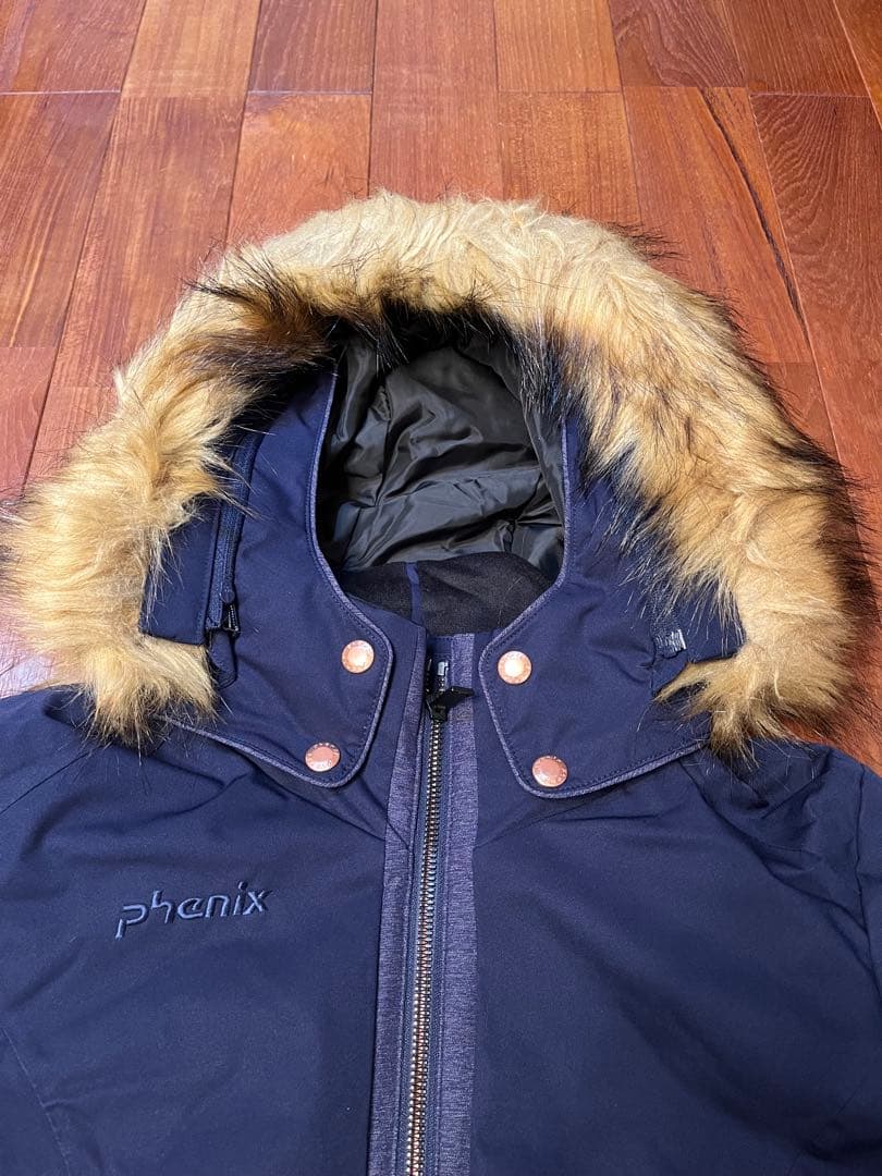 新品未使用 phenix 女性 フェニックス ウェアー上着 紺色 L