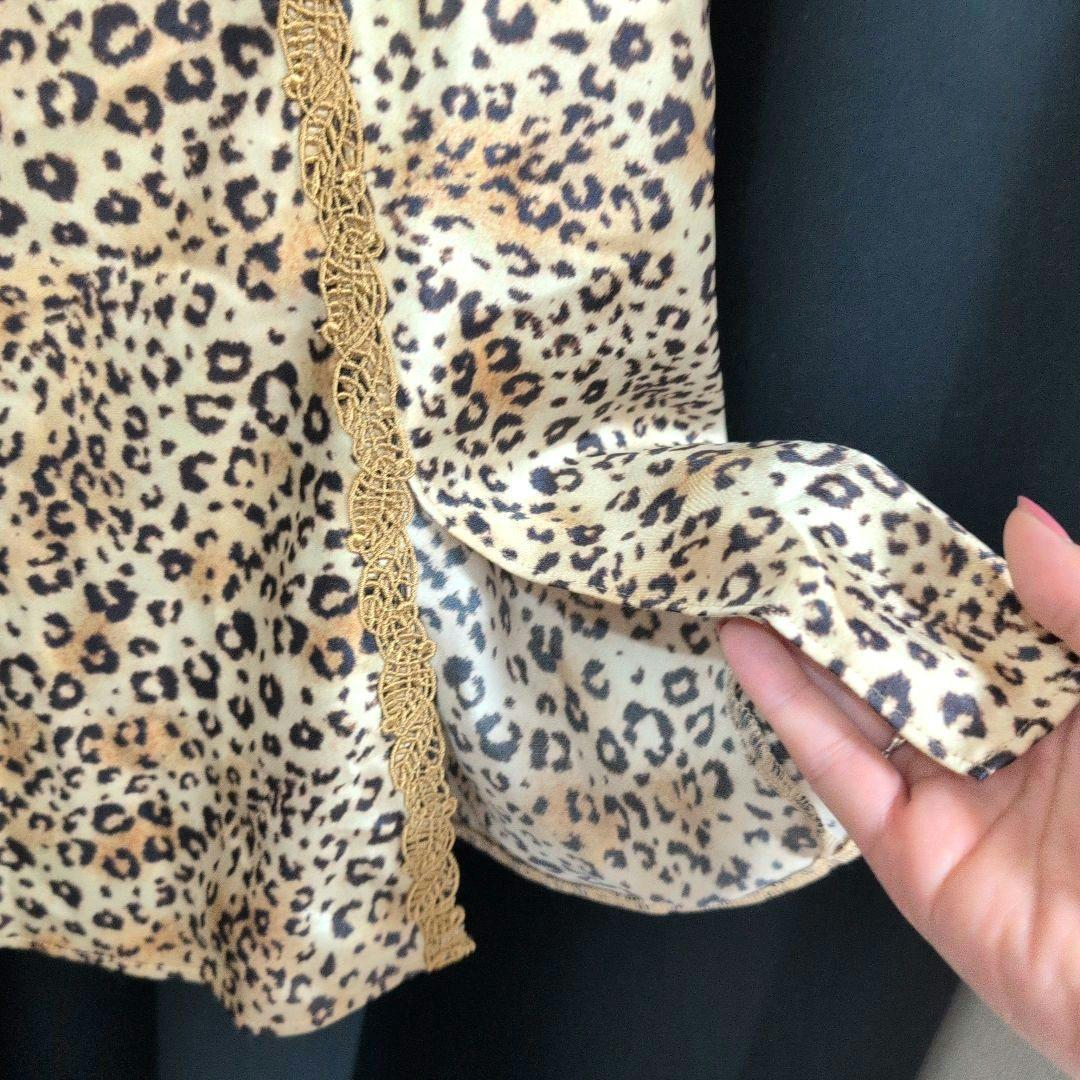新品　サルート　ヒョウ柄　キャミソールL　レア