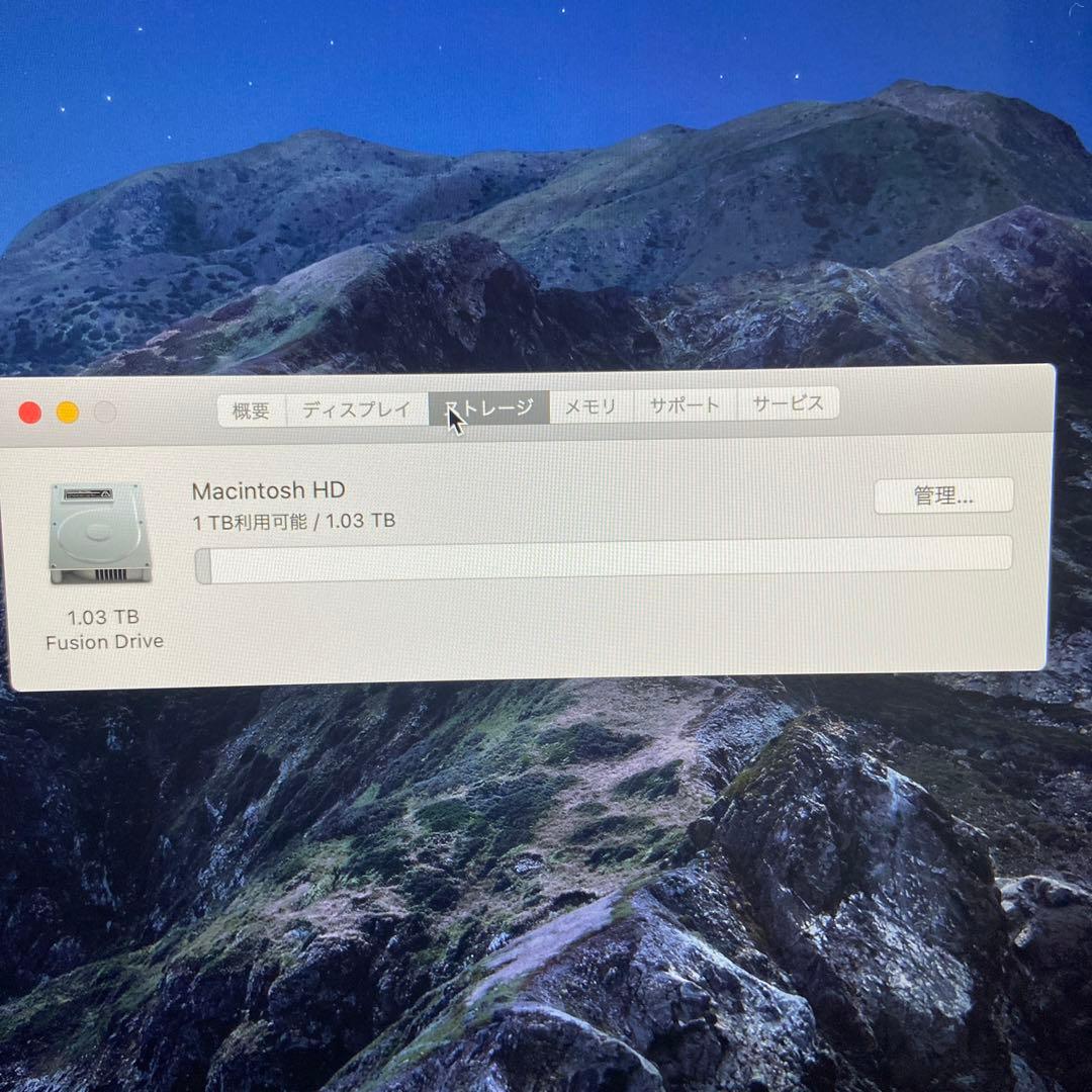 27インチ Apple iMac 5K 2019 i5 32GB