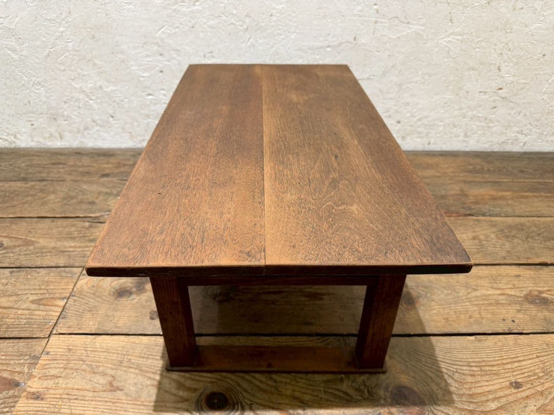 1155 アンティーク　文机　ローテーブル　座卓　ちゃぶ台　古家具　レトロ　引出