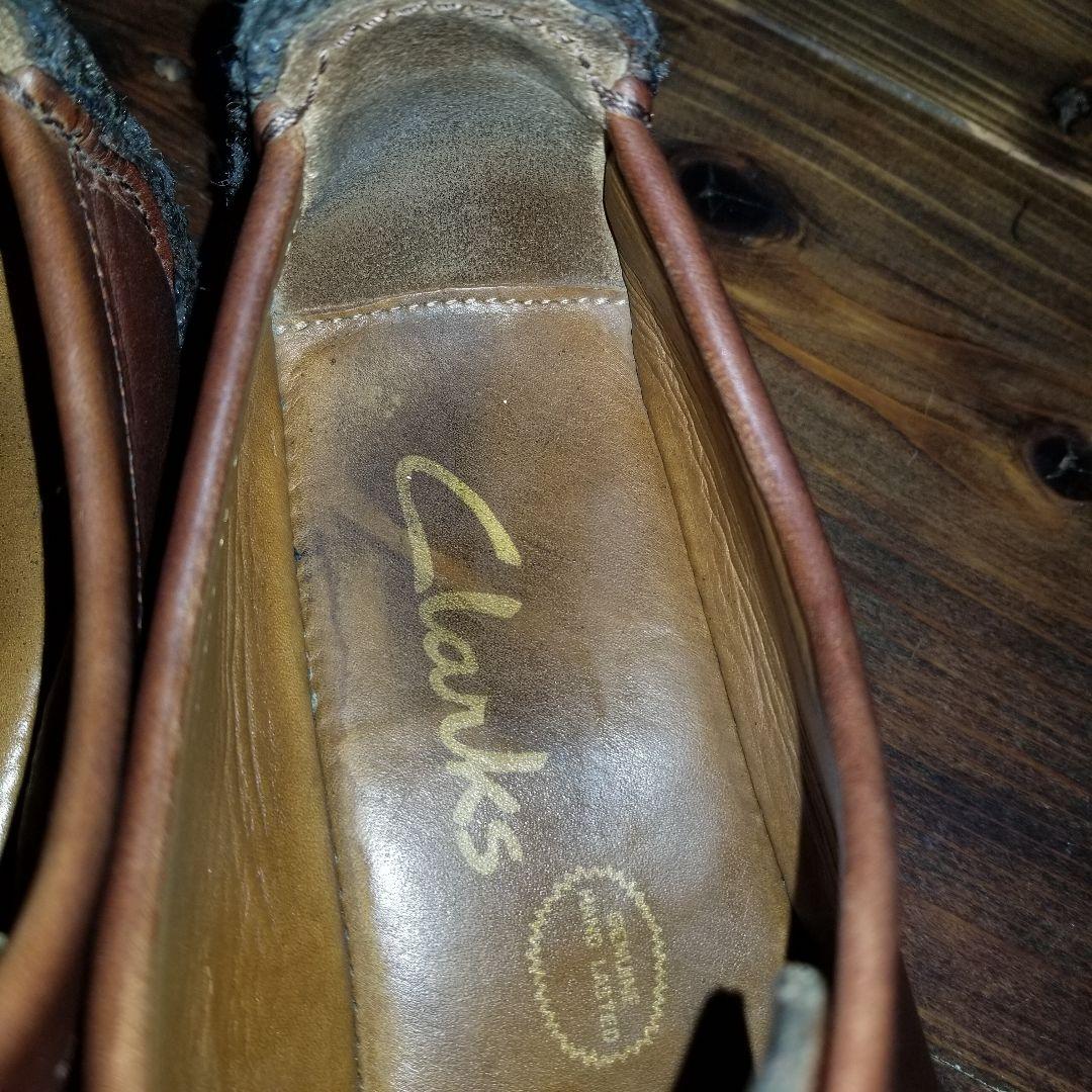 美品　廃盤　Clarks　アルバーニ　レザー　ワラビーブーツ　28