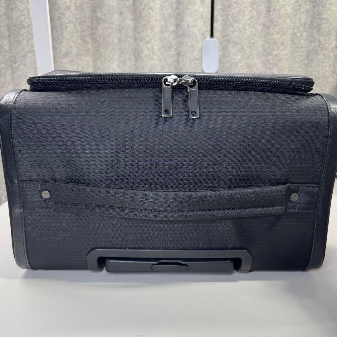 か*※様 エース プロテカ フィーナ スーツケース ソフトキャリー 黒 鍵付き