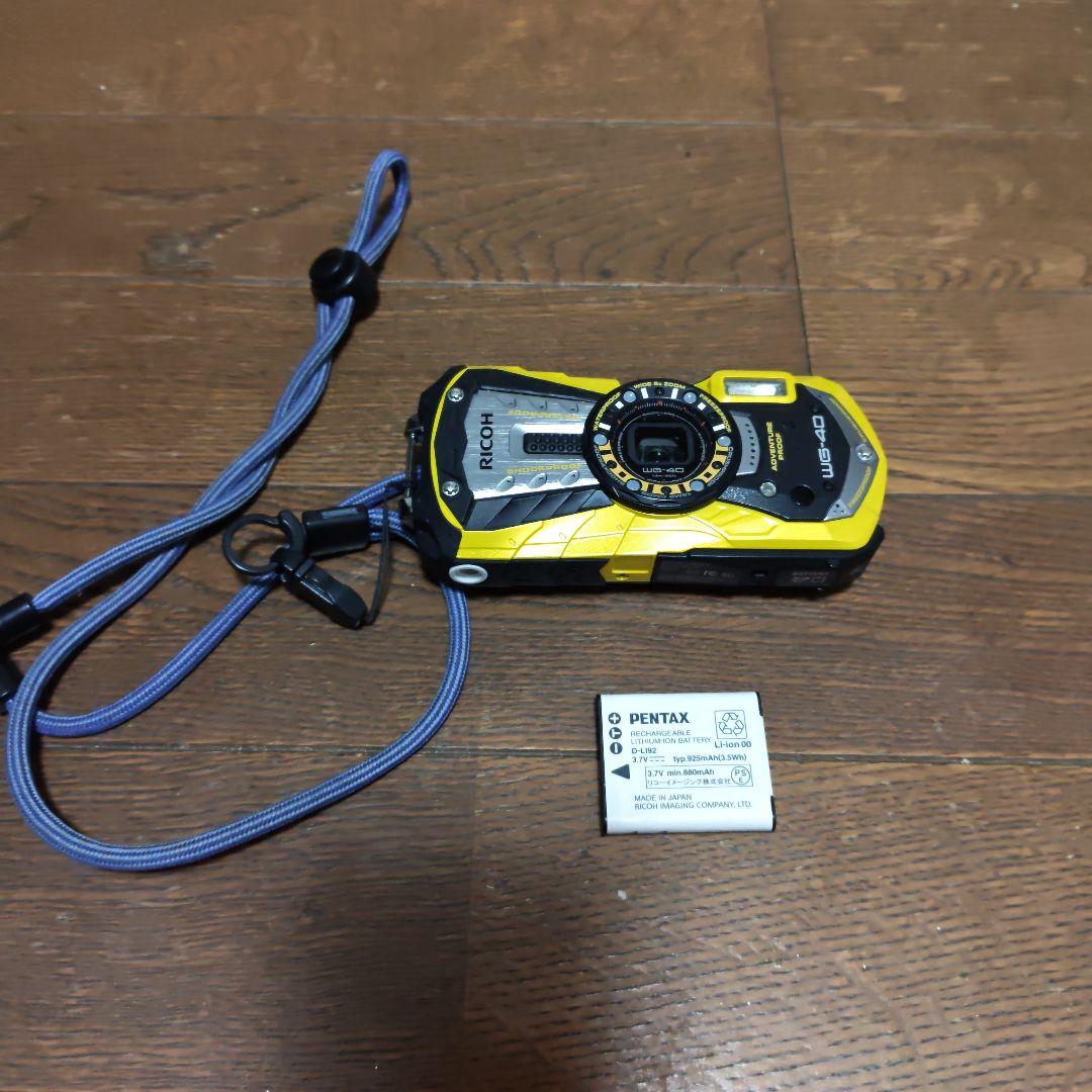 Ricoh WG-40 コンパクトデジタルカメラ