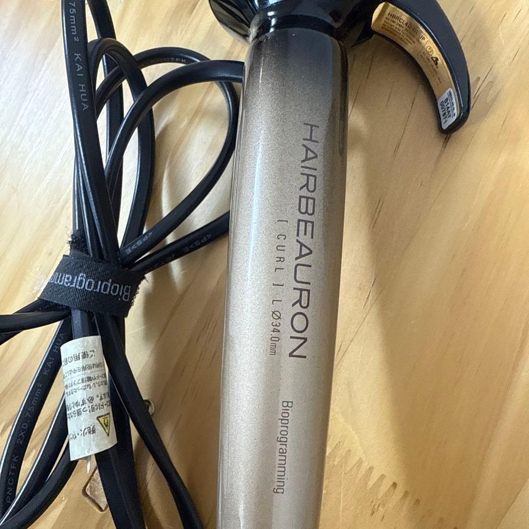 ヘアビューロンカール 4D L 34mm リュミエリーナ バイオプログラミング