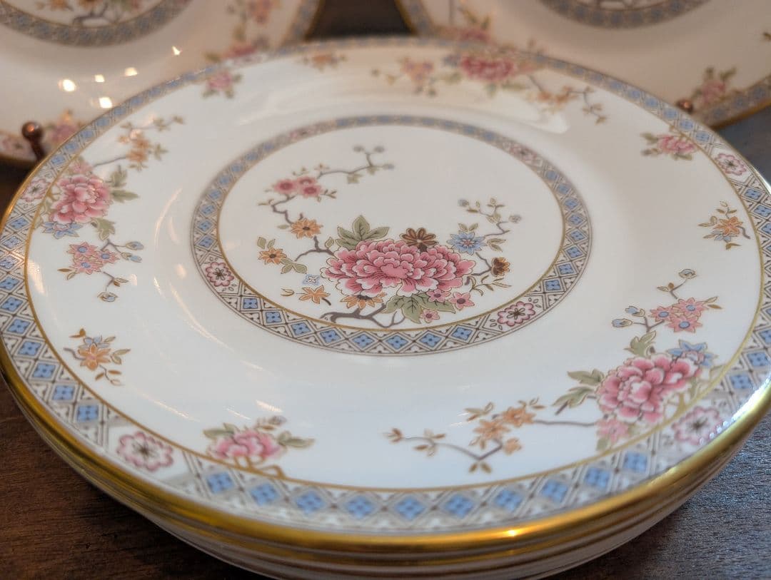 ロイヤルドルトン　カントン　20.5㎝サラダプレート♡8枚