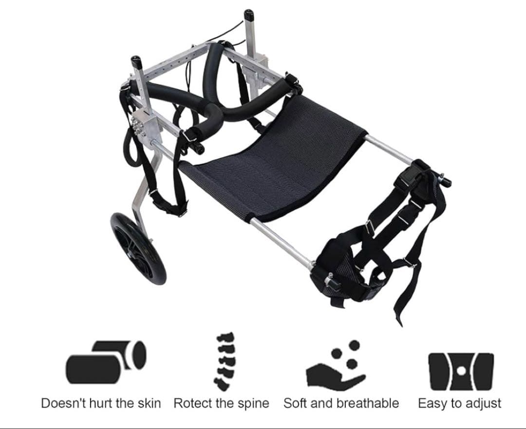 中〜大型犬用☆犬用車椅子（歩行補助輪）送料込み