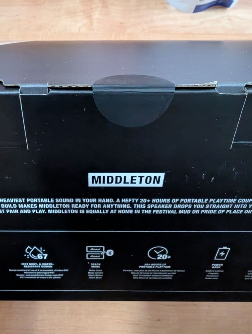 匿名発送送料無料☆新品、未開封 Marshall MIDDLETON クリーム