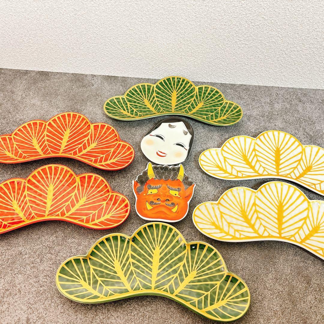 lemon様ご依頼品　幸楽窯　前菜皿　銘々皿　8点セット