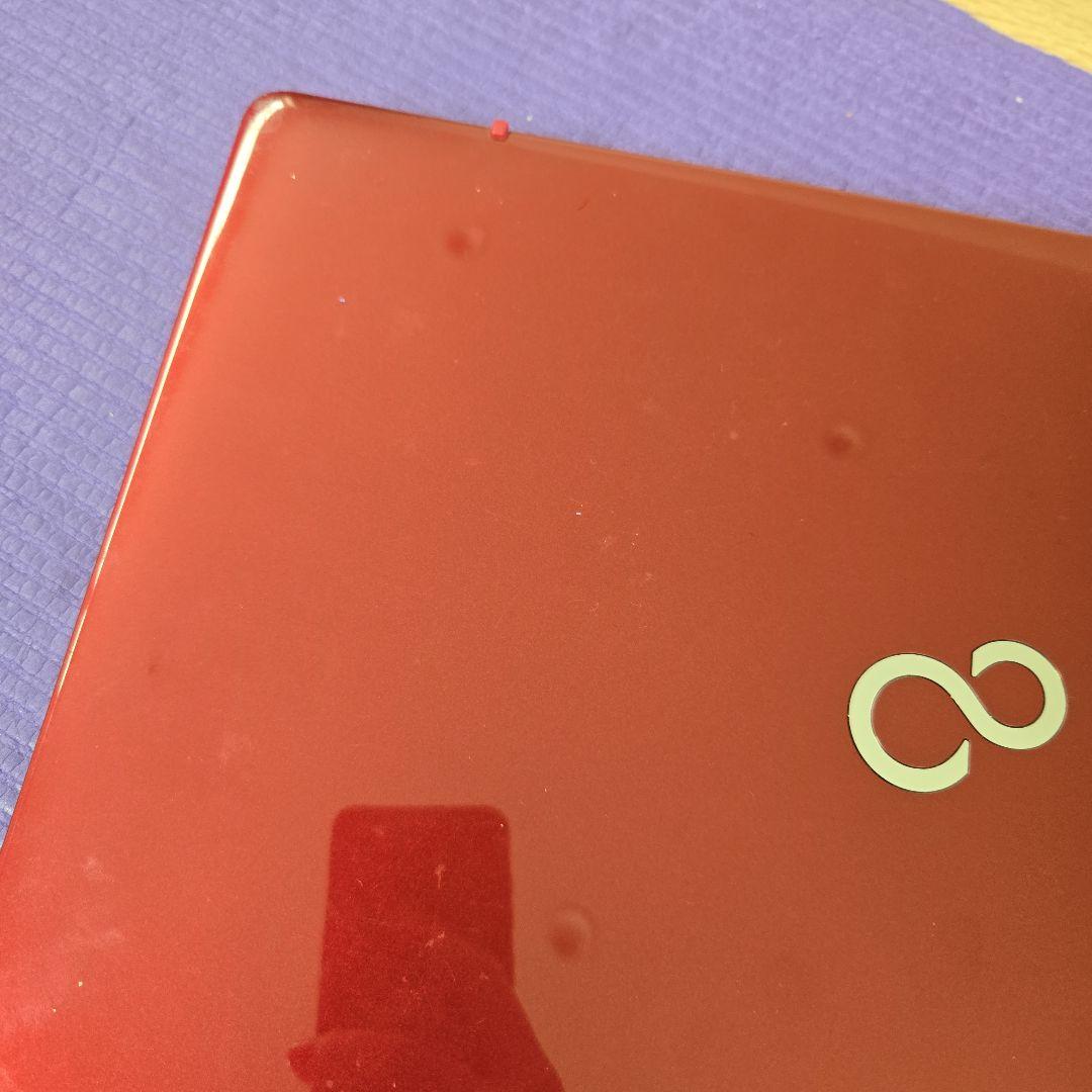 Fujitsu LIFEBOOK AH77/Y レッド ノートPC