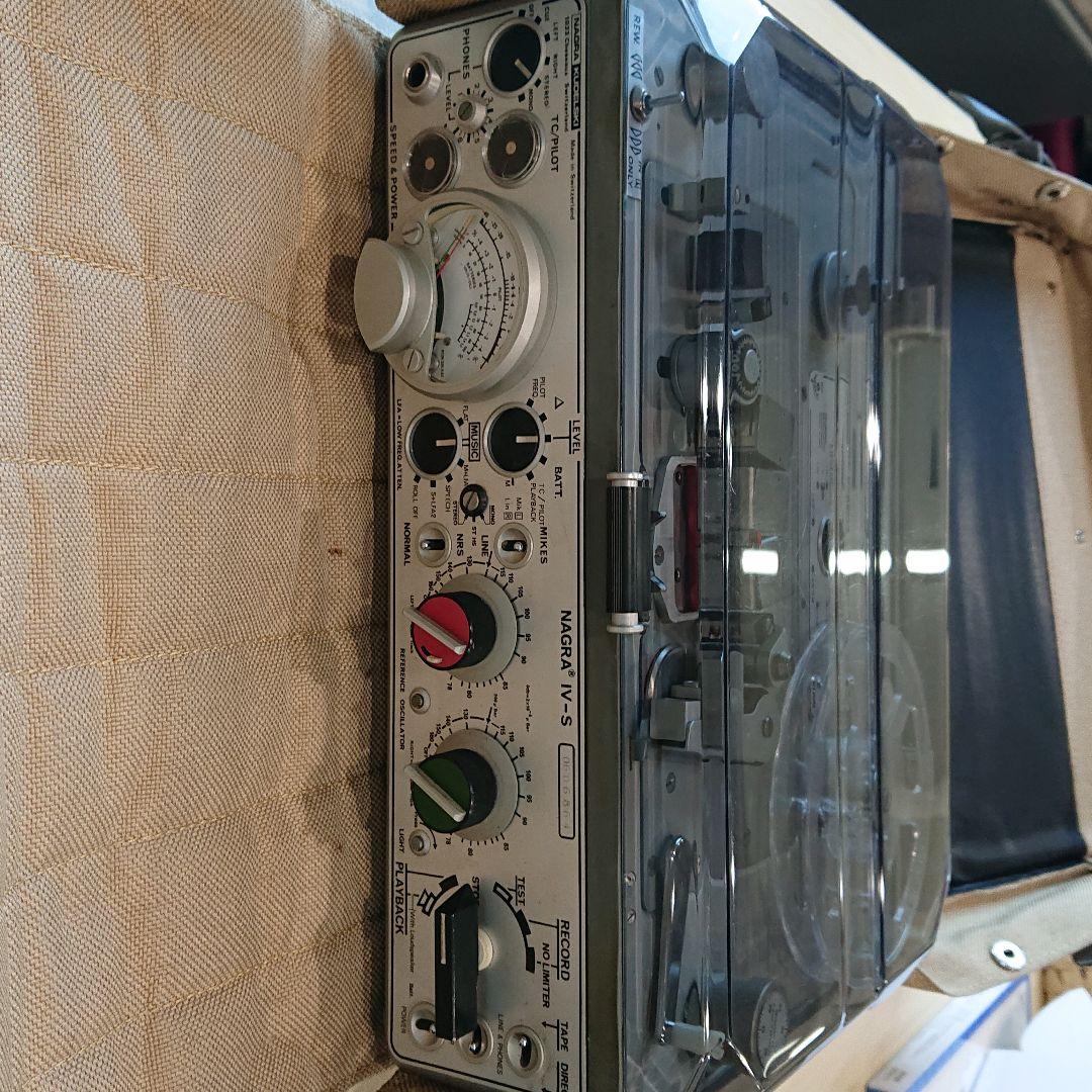 NAGRA Ⅳ-S （ステレオ ナグラ）Quantegy新品テープ付