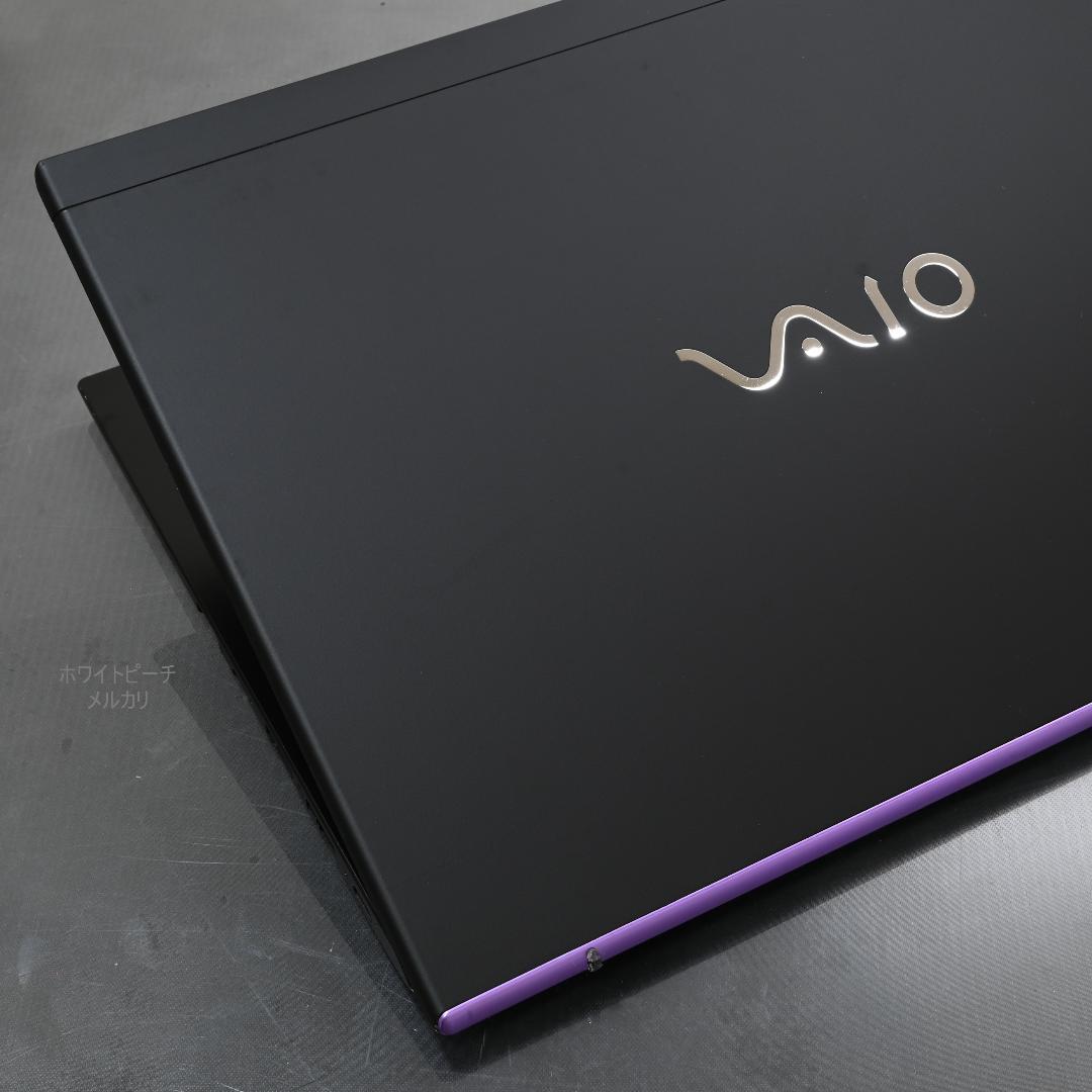 美品Vaio pro PK 11世代 i5 16G 512G 紫に光るキーボード