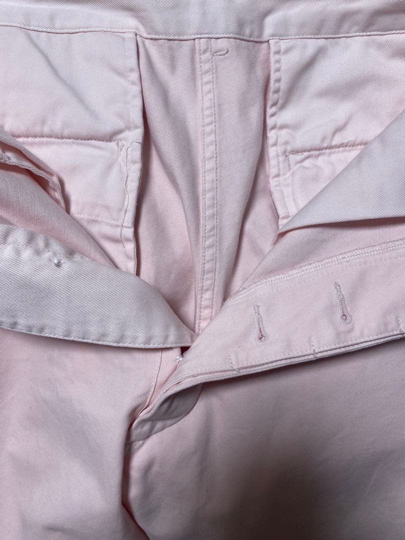 スピックアンドスパン　ピンク　チノパンツ　2024SS 春夏