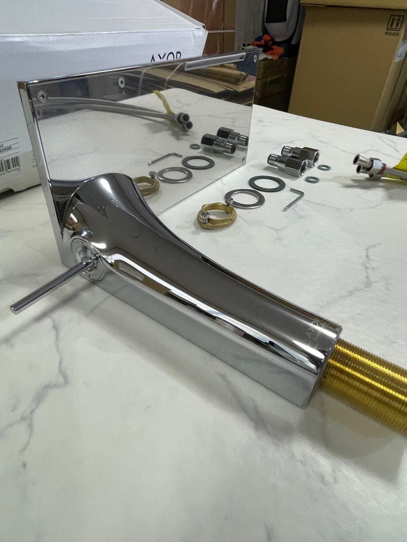 シングルレバー洗面混合水栓