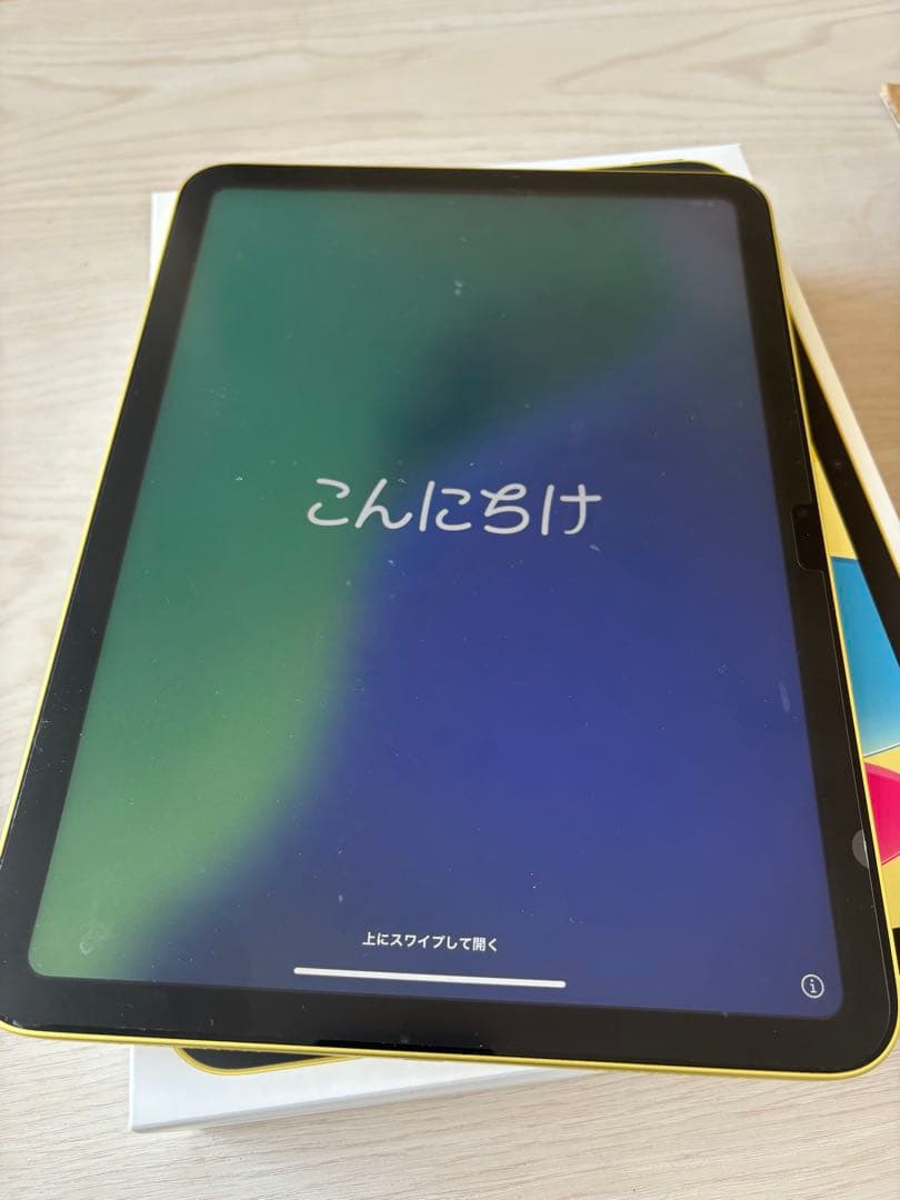 【美品】Apple iPad A16 本体 イエロー　128GB wifiモデル