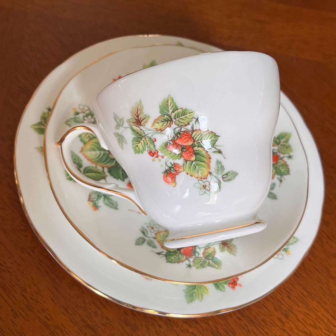 【英国ビンテージ】ダッチェス★ワイルドベリー★トリオ