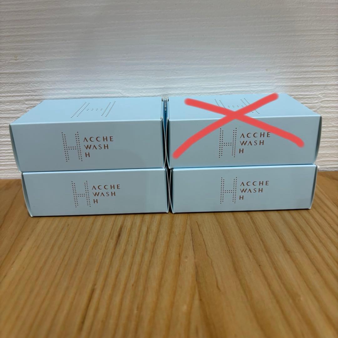 【新品未開封】アッチェ ウォッシュ 洗顔石鹸