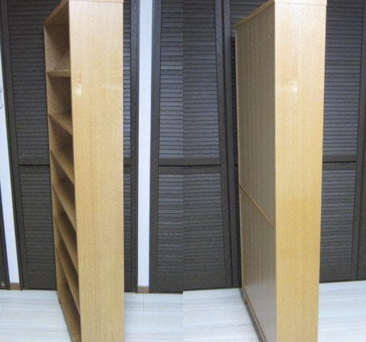 MUJI /無印良品　オーク材薄型ラック　奥行21ｃｍ　廃盤商品