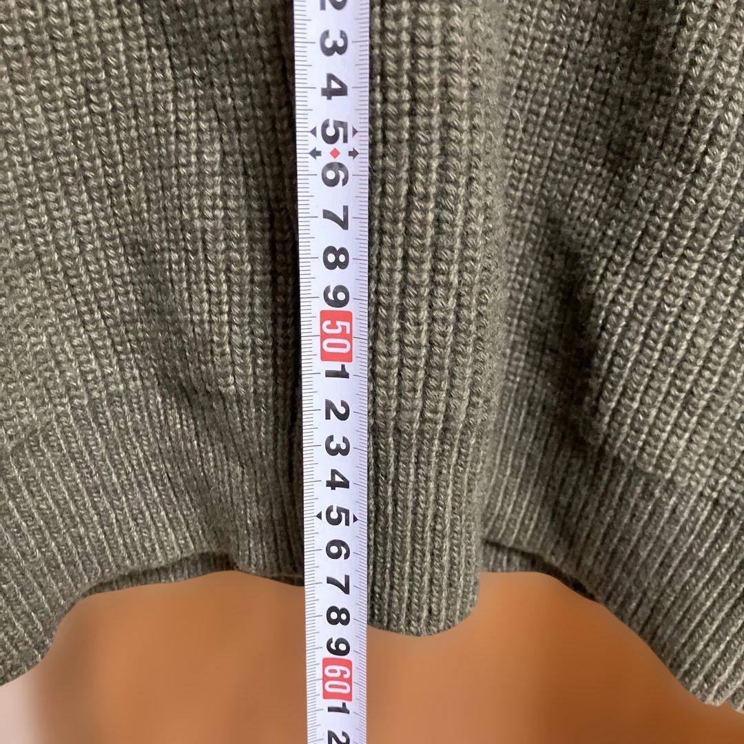 CELINE オリーブロゴ入り ウールニットセーター【1】