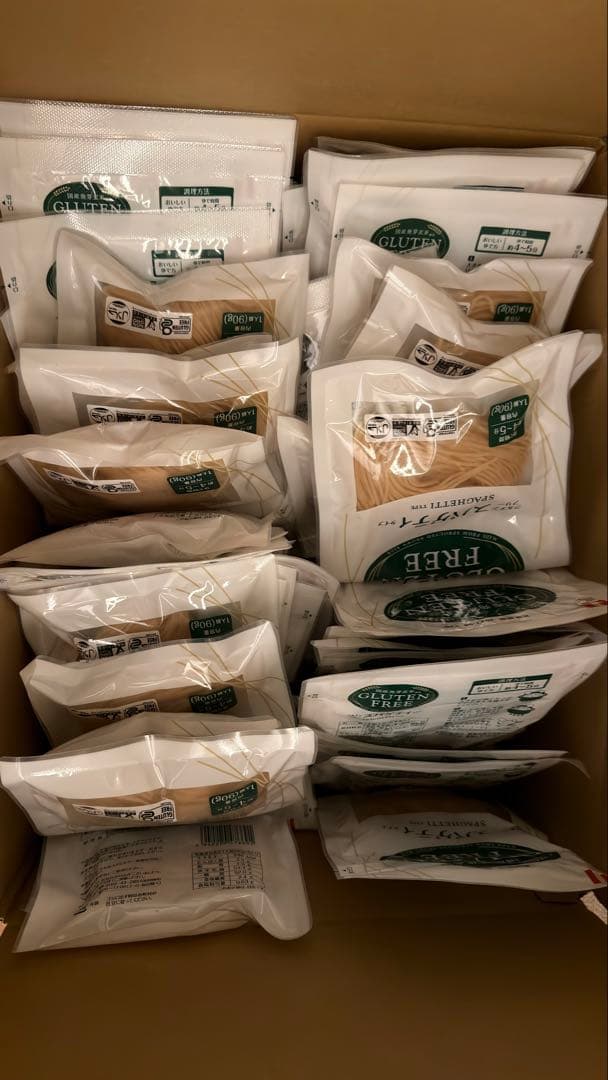 【新品】グルテンフリー スパゲティタイプ90g　国産発芽玄米使用