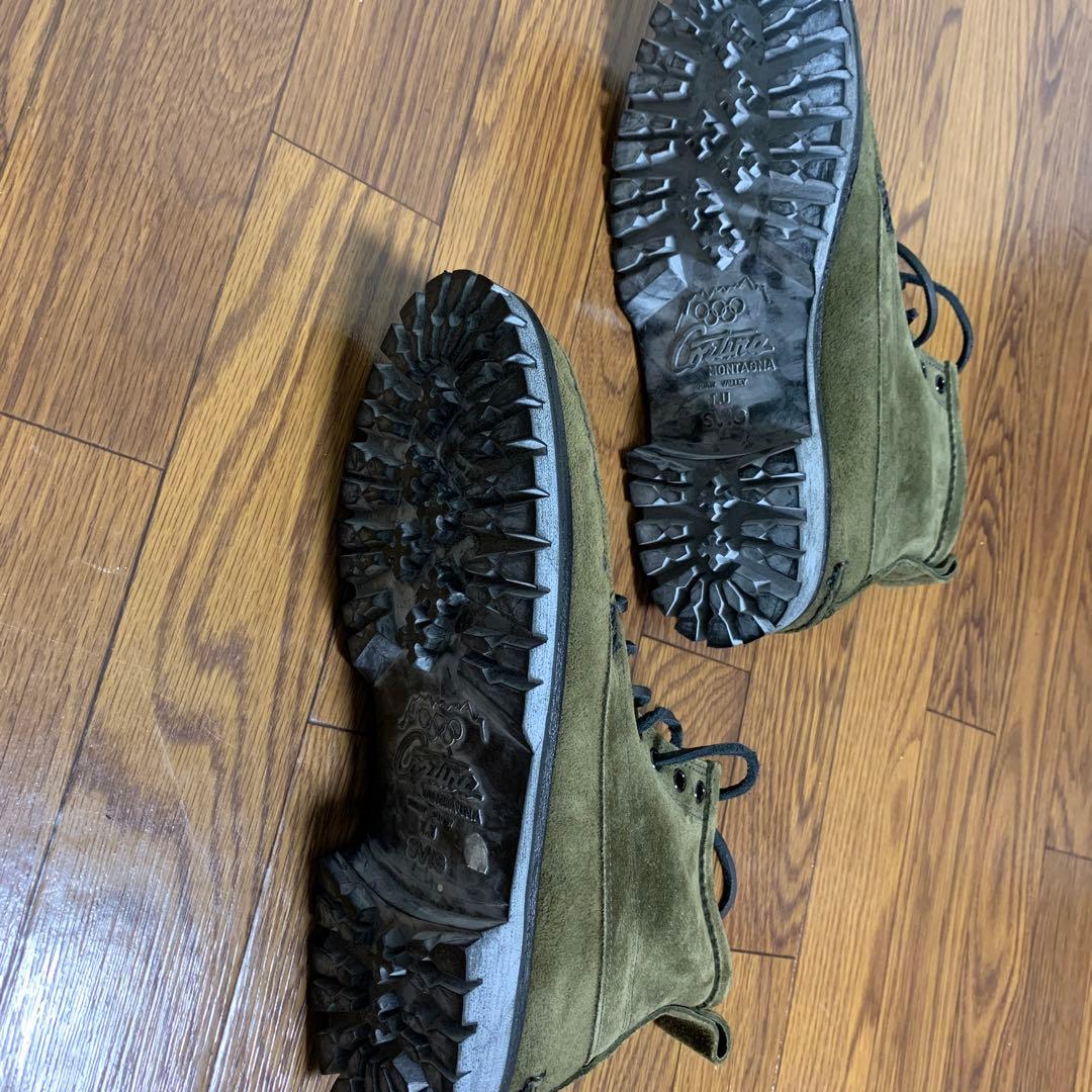 ユケテン モカシン ブーツ オリーブ angler boots
