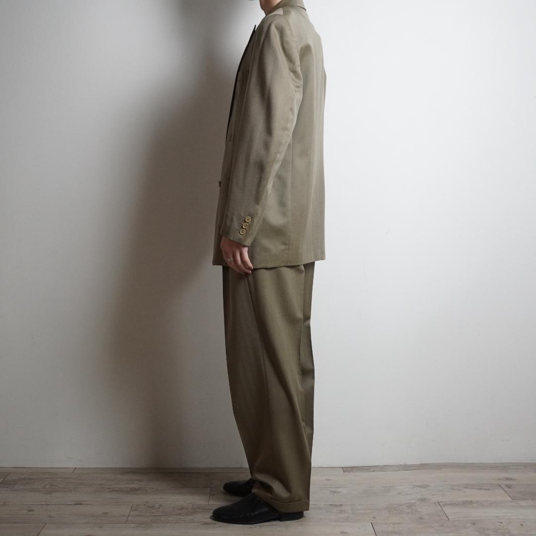 Karl Helmut ストライプ柄ダブルセットアップスーツ/VW173