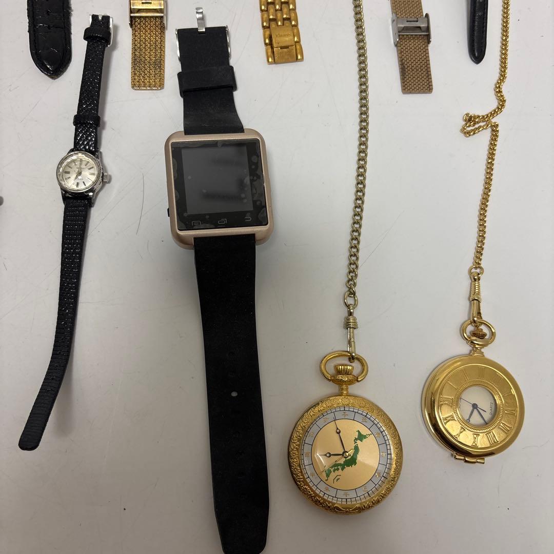 ホ*》様 【現状品】腕時計　懐中時計セット 約35本　部品取りにどうぞ