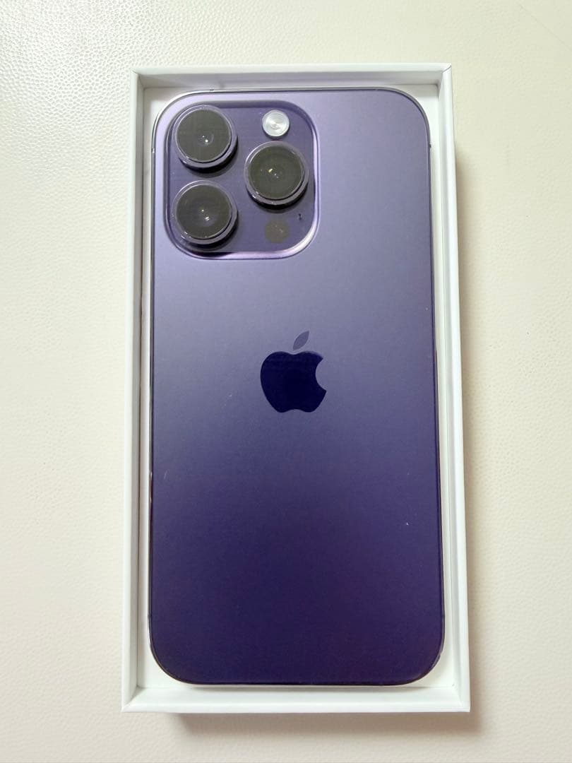 Apple iPhone 14 Pro ディープパープル 本体＋おまけ（ケース）