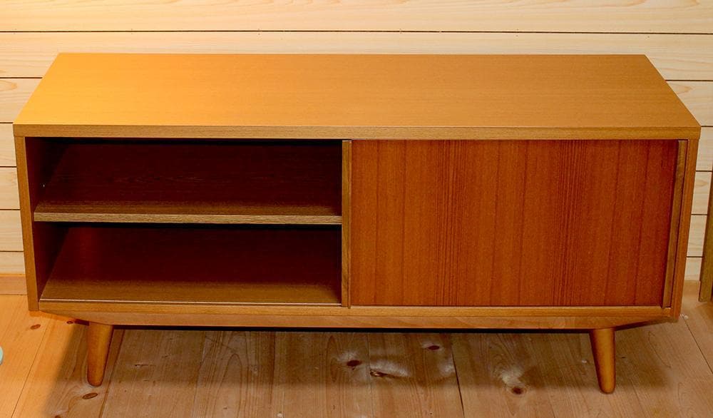 UNICO ウニコ TVボードローテーブル/ブラウン