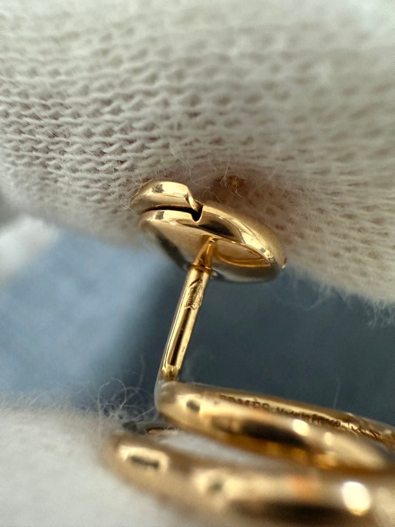 エルメス ヴェルティージュ クール TPM ピアス イヤリング【中古】 片耳