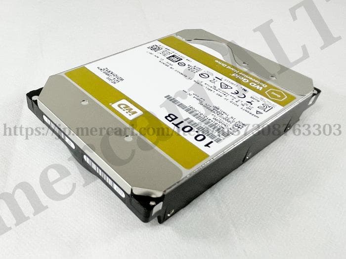 WD GOLD 10TB HDD WD101KRYZ ハイエンドNAS用