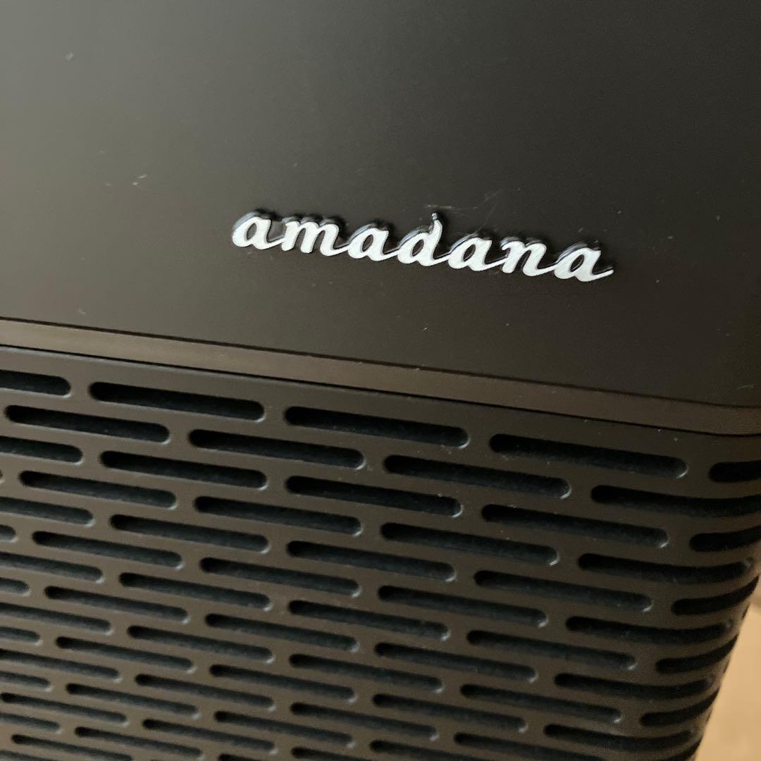 amadana 空気清浄機 ブラック