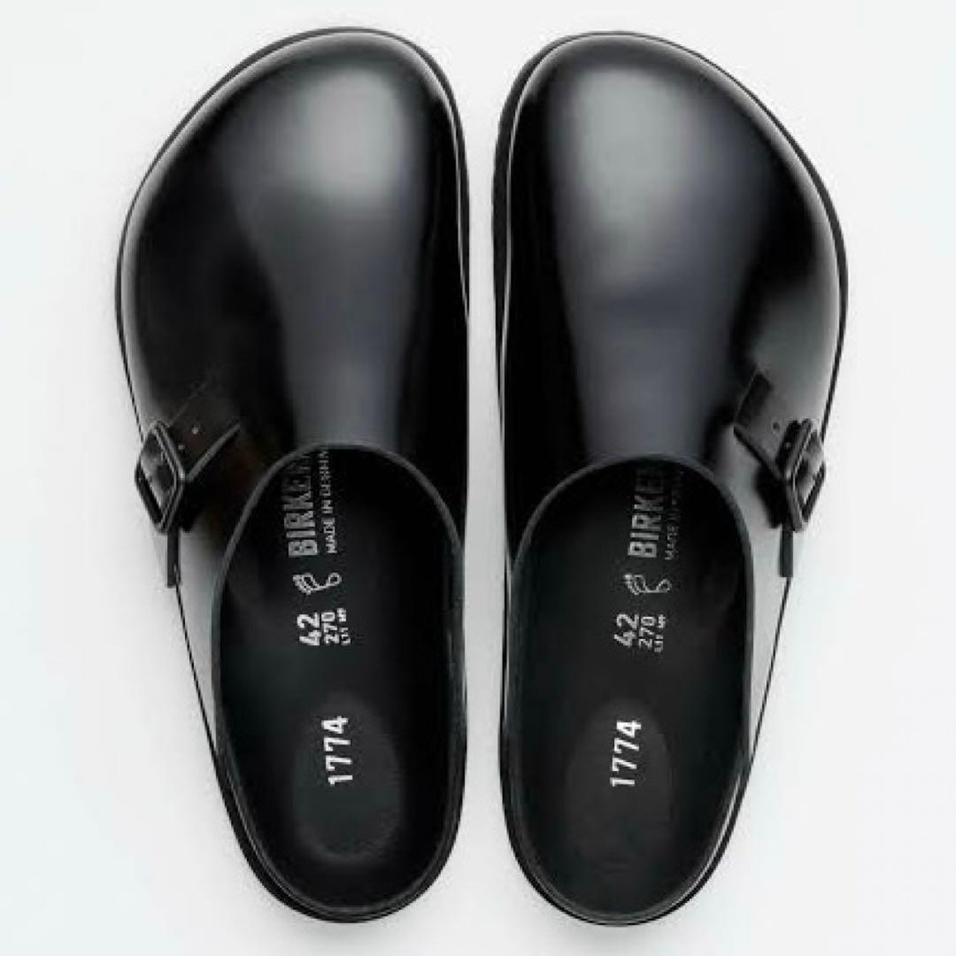 新品 ビルケンシュトック 1774 DOUGAL レザー サンダル サボ ザロウ