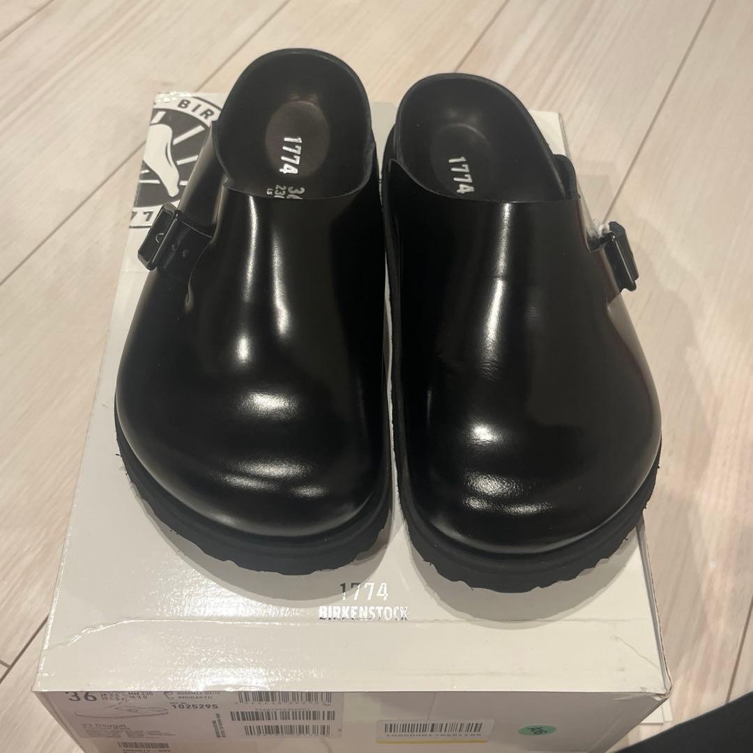 新品 ビルケンシュトック 1774 DOUGAL レザー サンダル サボ ザロウ