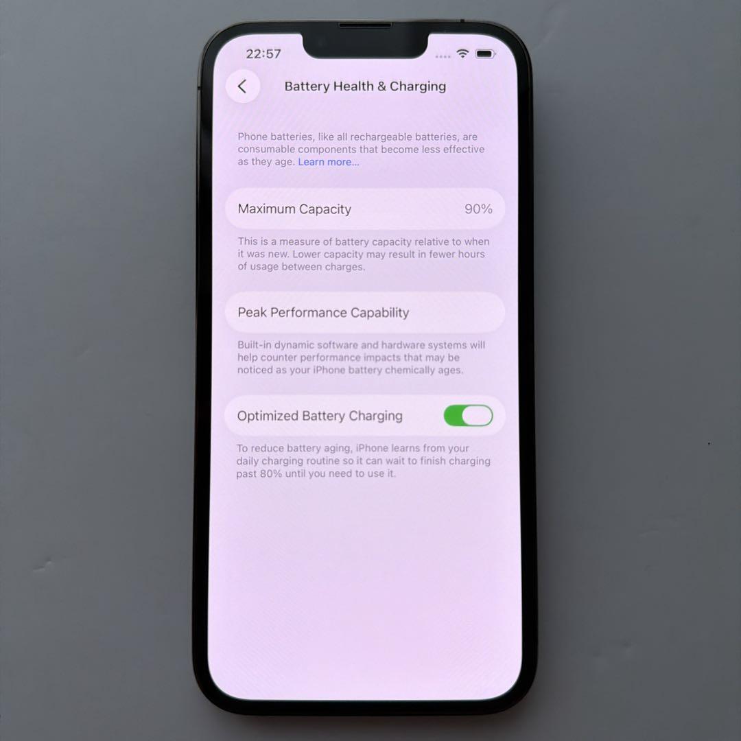 美品 iPhone 13 Pro 512GB 米国版 シャッター音なし